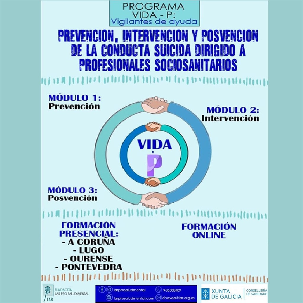 DÍA INTERNACIONAL DE LA PREVENCIÓN DEL SUICIDIO - Programa VIDA-P: Vigilantes de ayuda